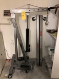 PITTSBURGH AUTOMOTIVE 1 TON ENGINE HOIST INCLUDES CHAINS