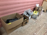 LOT CONSISTING OF: ASSORTED CABLES, CAT5 CABLE,