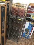 LOT CONSISTING OF: METAL METRIC RACK PARTS AND