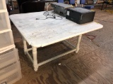 DISTRESSED DROP LEAF TABLE