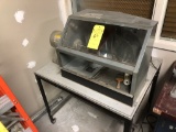 POLISHING STATION WITH MOTOR,  CABINET AND TABLE