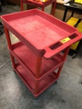 2-TIER ROLLING CART