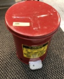 JUSTRITE OILY WASTE CAN