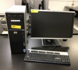 HP Z400 WORKSTATION WITH XEON PROCESSOR INCLUDES