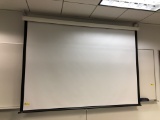 LOT CONSISTING OF PROJECTION SCREEN, WHITE BOARD