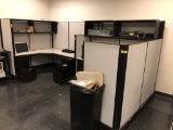 OFFICE CUBICLES INCLUDING REMAINDER OF CONTENTS: