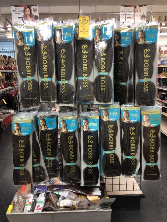 Lot Consisting Of Bobbi Boss Jumbo Braids And Assorted Brands Of