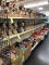 DOUBLE-SIDED GONDOLA SHELVING UNIT (ROW CONSIST OF (5) SECTIONS TOTALING 20' LONG X 5' HIGH)