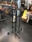 ADJUSTABLE HEIGHT CHROME ROLLING RACK