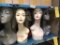 LOT CONSISTING OF HEAD MANNEQUINS (APPROX. 35+/- WHICH INCLUDE (5) NEW IN BOX)
