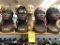 HEAD MANNEQUINS (SOME WITH DURAGS AND CAPS)