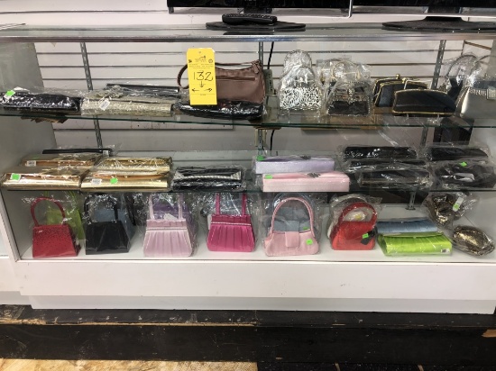 ASSORTED PURSES AND CLUTCHES