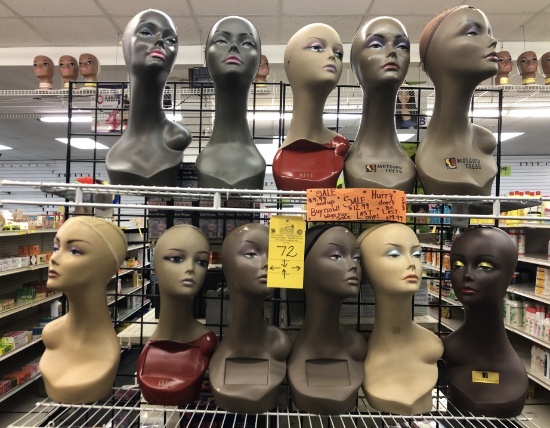 HEAD MANNEQUINS