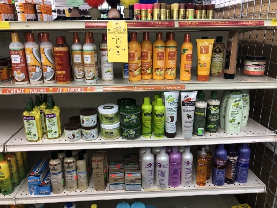 LOT CONSISTING OF ASSORTED SHAMPOOS AND CONDITIONERS (APPROX. 125+/-)