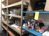 LOT CONSISTING OF COUNTER TOP DISPLAYS, OPEN HAIR PRODUCTS, WIG BAGS, JEWELRY DISPLAYS AND MISC.