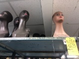 LOT CONSISTING OF HEAD MANNEQUINS (APPROX. 25+/- PCS.)