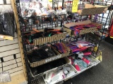 LOT CONSISTING OF COMBS, BRUSHES, HAIR PIKS, SPRAY BOTTLES, APPLICATION BOTTLES,