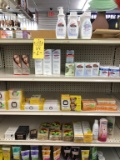 LOT CONSISTING OF COCOA BUTTER PRODUCTS, LIGHTENING CREAMS, SCRUBS AND BEAUTY SOAPS