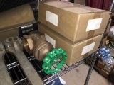 LOT CONSISTING OF SOLID BRASS FITTINGS, VALVES,