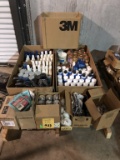 PALLET CONSISTING OF SOLVENTS, OILS,