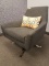 GRAY SWIVEL FABRIC CHAIRS **HIGH BID/AMOUNT WILL BE MULTIPLED BY THE QUANTITY**