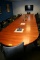 LARGE CONFERENCE ROOM TABLE AND CREDENZA