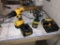 LOT CONSISTING OF DEWALT AND RYOBI