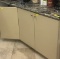 BUFFET TABLE WITH GRANITE TOP, 73'' L X 20'' D