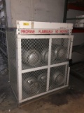 LOT CONSISTING OF PROPANE CYLINDER CABINET,