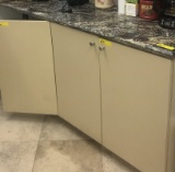 BUFFET TABLE WITH GRANITE TOP, 73'' L X 20'' D