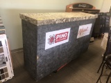 GRANITE TOP RECEPTION DESK,