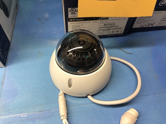 ASSORTED DAHUA VANDAL PROOF IP CAMERAS