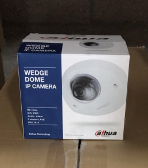 DAHUA WEDGE DOME IP CAMERAS