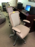 MESH BACK ROLLING ARM CHAIRS