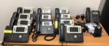 YEALINK IP PHONES, MODELS ARE (6) T29G, (3) T46G,