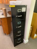 LOT CONSISTING OF: (2) 4 DRAWER FILE CABINETS,