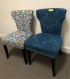 ECLECTIC PATTERNED CHAIRS
