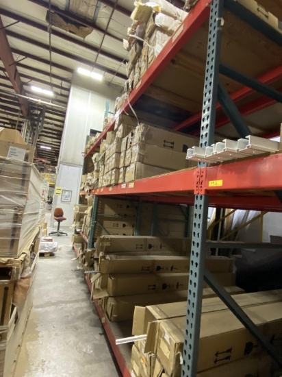 SECTIONS OF PALLET RACKING
