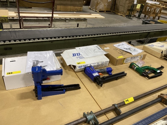 NEW PNEUMATIC STAPLERS
