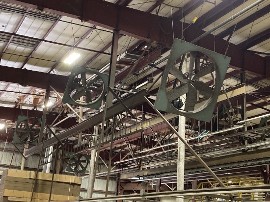 HANGING WAREHOUSE FANS 48"