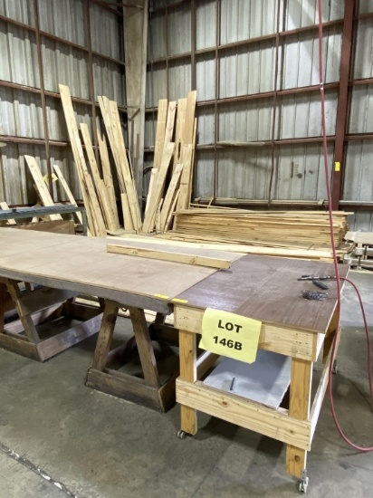 LOT CONSISTING OF ALL WOODEN SAW HORSES