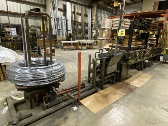 ALUMINUM ROD MEASURING/CUTTING LINE