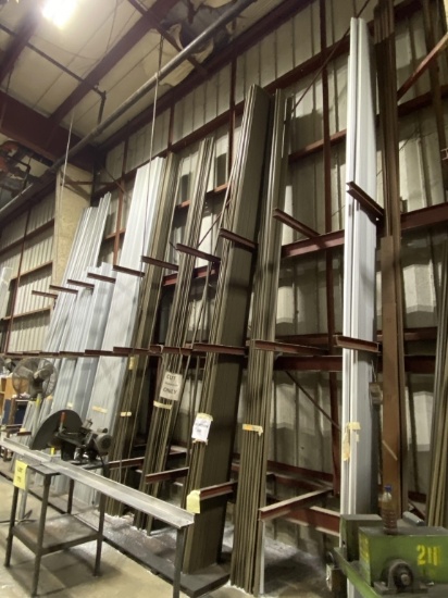LOT CONSISTING OF ALL ALUMINUM INVENTORY IN AREA