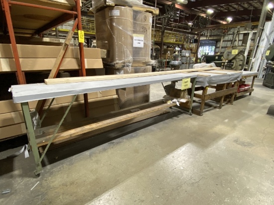 ASSEMBLY TABLES (10'X2', 6'X3', 5'X2')