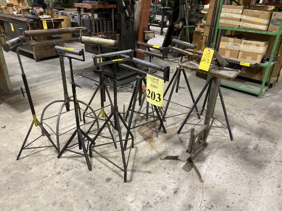 ROLLER MATERIAL STANDS