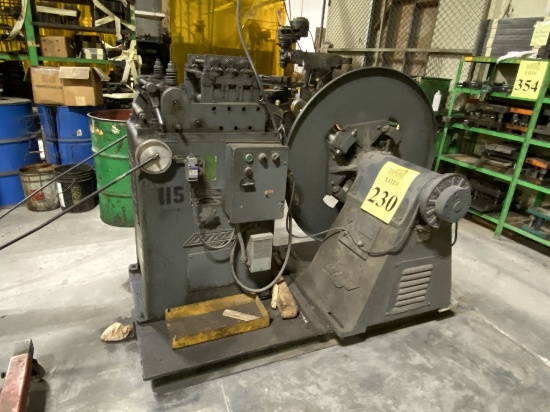 LITTELL CONTINUOUS STRAIGHTENING MACHINE #312