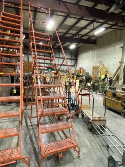 ROLLING STAIRS 12' (ORANGE)
