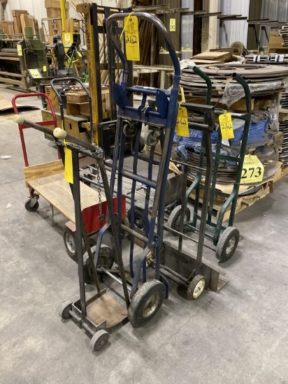 HAND TRUCKS (SOME ADJUSTABLE)