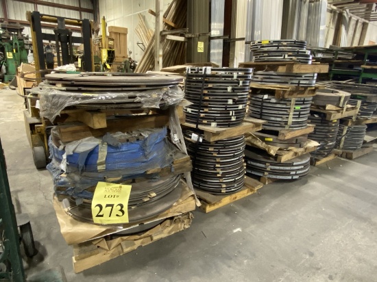 LOT CONSISTING OF COILS OF METAL
