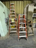 LOT CONSISTING OF (3) LADDERS